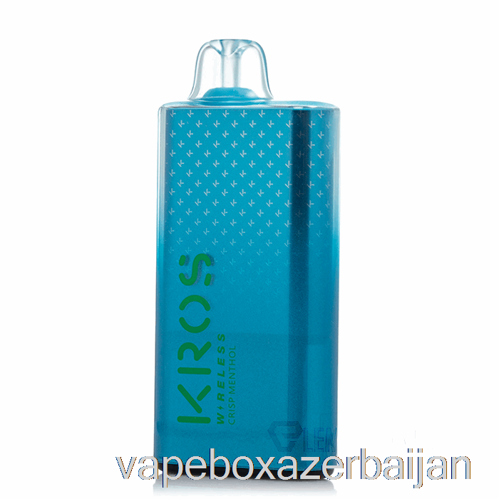 Vape Azerbaijan Kros Wireless 9000 Disposable Crisp Menthol